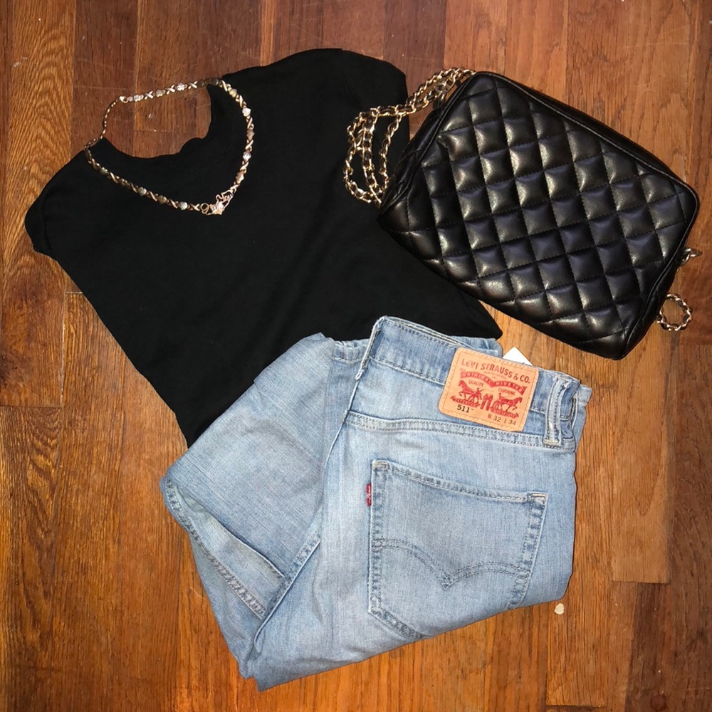 Blue Levi jeans